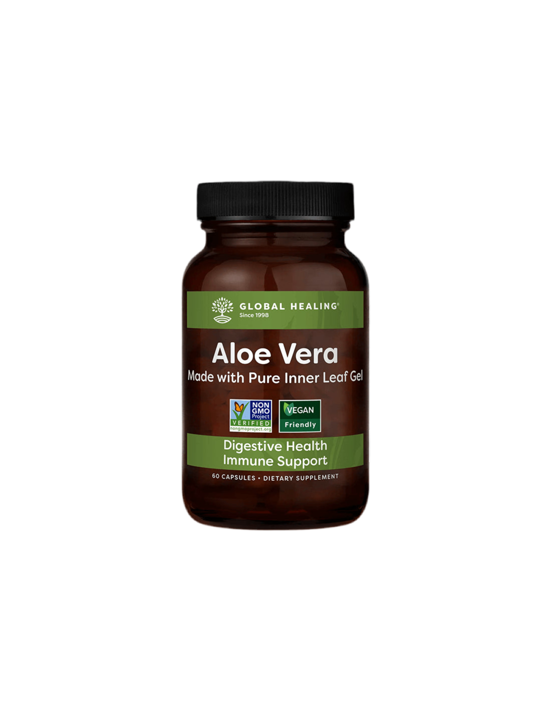 Aloe Fuzion ™ Bio-aktívny vzorec / Bioaktívny vzorec Aloe vera, 60 kapsúl globálne hojenie