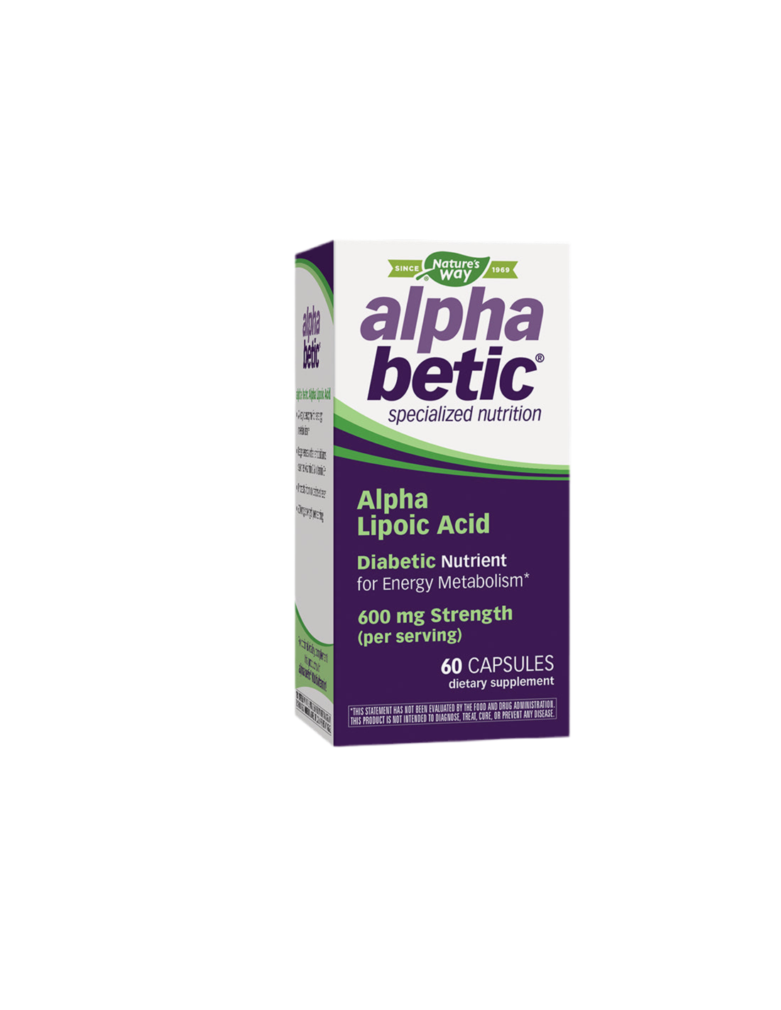 Kyselina Alphabetic® Alpha Lipoová 200 mg x 60 kapsuly Príroda