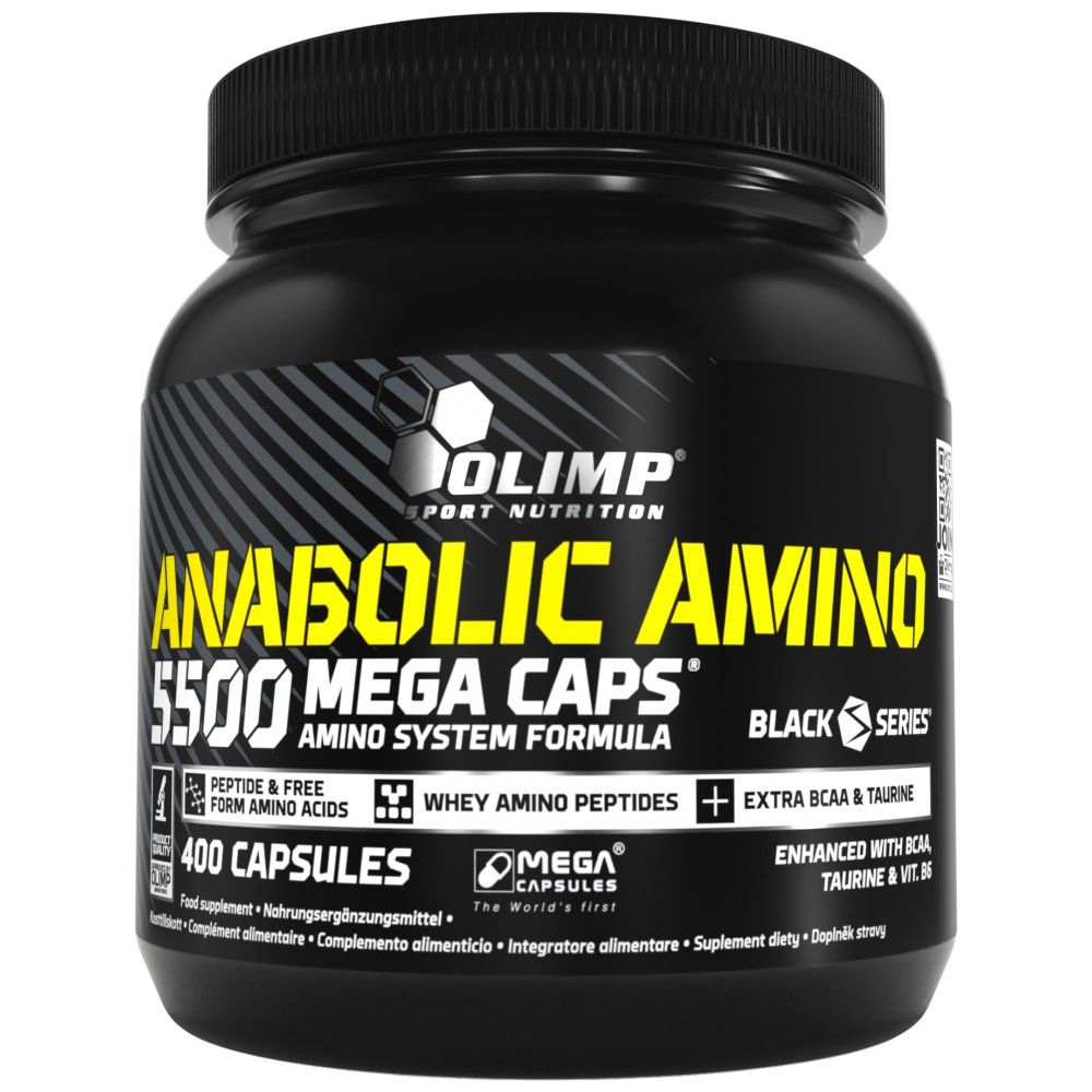 Anabolic amino 5500 - 400 kapsúl
