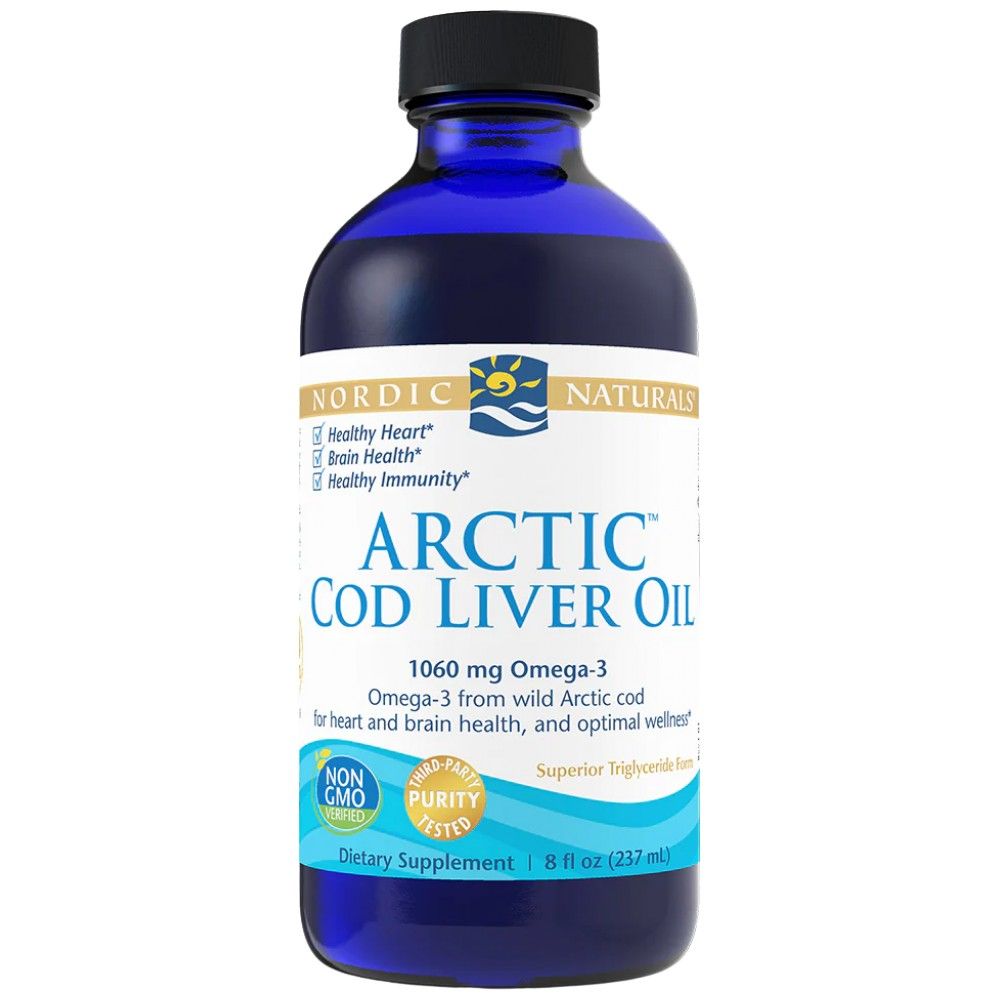 Arktický pečeňový olej 1060 mg - 237 ml