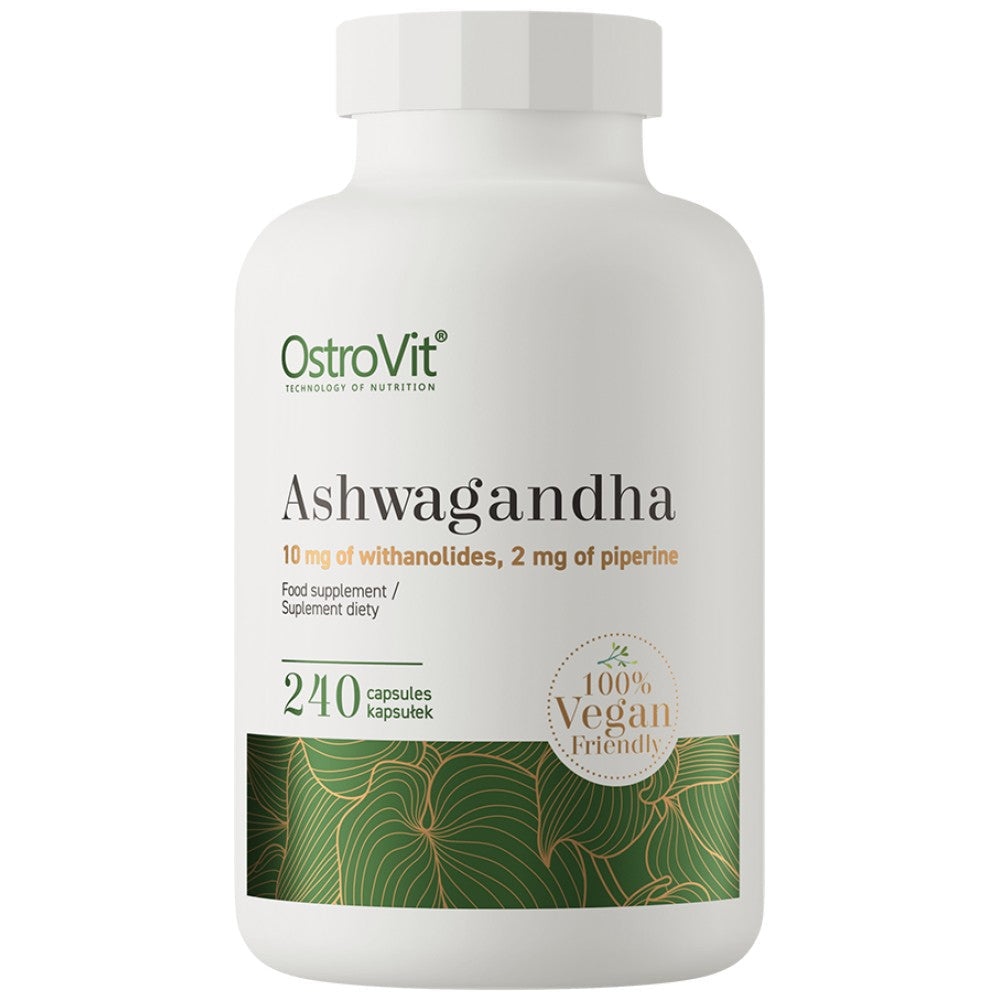 Extrakt z koreňového extraktu Ashwagandha 139 mg 240 kapsúl