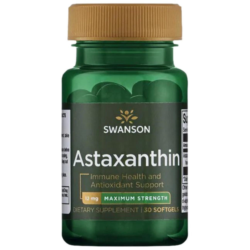 Astaxantín 12 mg - 30 gélových kapsúl