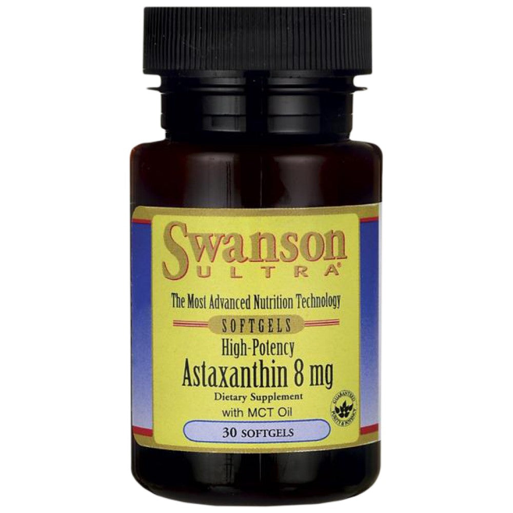 Astaxantín 8 mg 30 gélových kapsúl