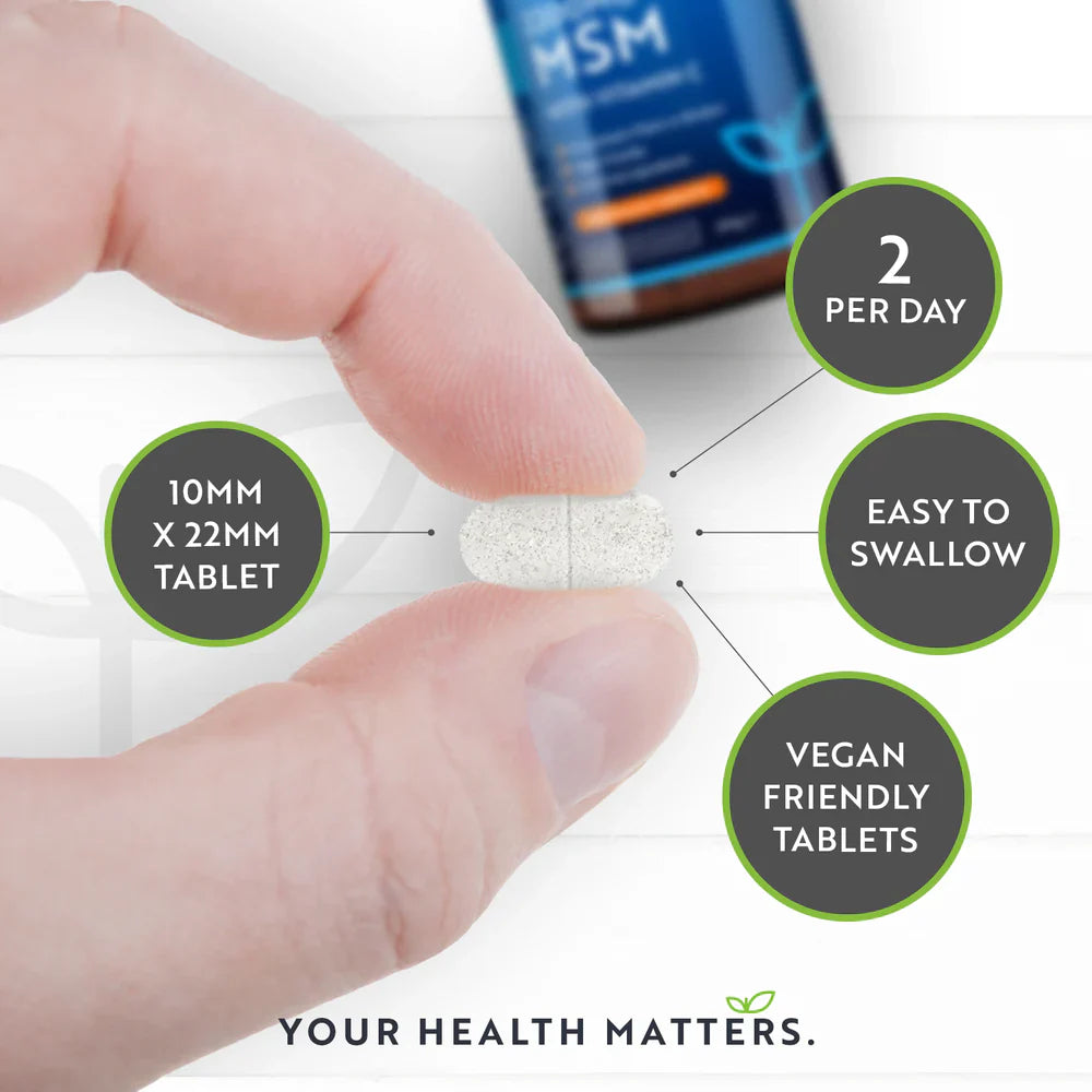 MSM 2200 mg (kosti a kĺby) - 365 tabliet