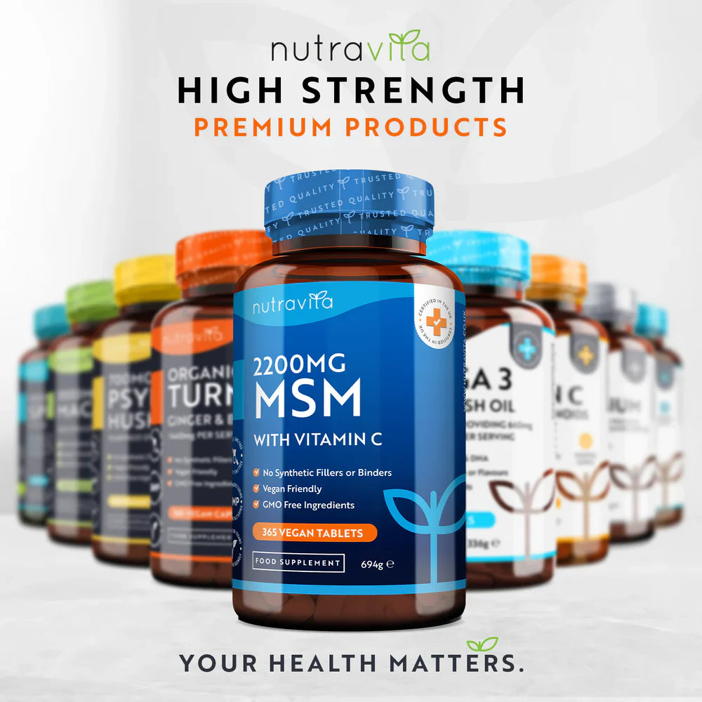 MSM 2200 mg (kosti a kĺby) - 365 tabliet