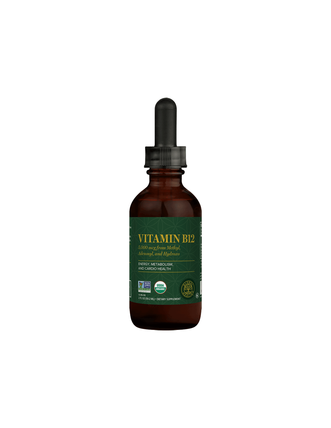 Nervový systém - vitamín B12, 5000 µg, 29,6 ml kvapky