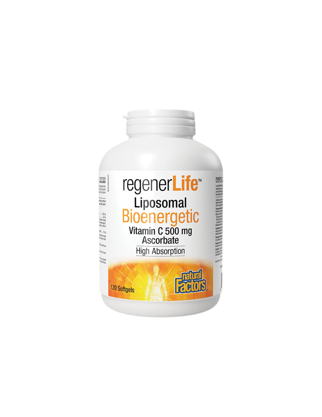 Lipozomálny vitamín C 500 mg - 120 gélových kapsúl Life ™
