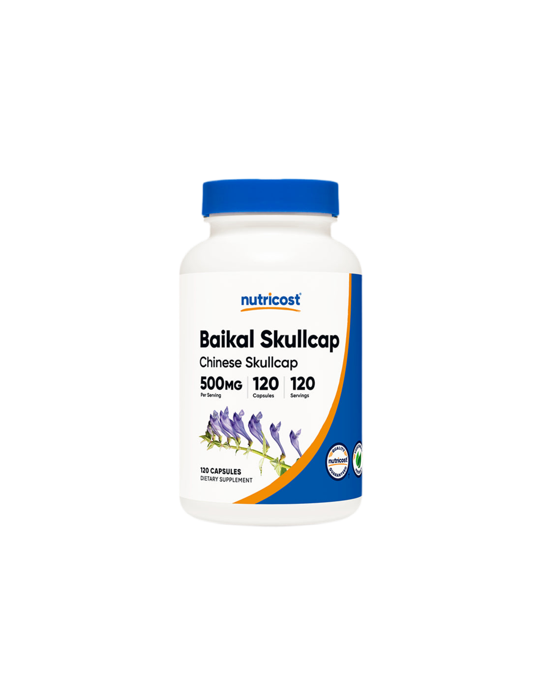 Relaxation and energy - Slemnik Baikal, 500 mg x 120 capsules Nutricost - Nutra Best Europe