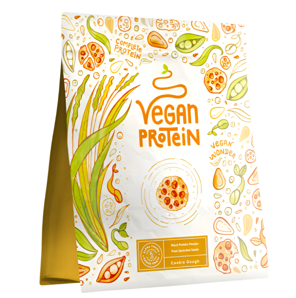 Vegánske bielkoviny - Cookie Cuzdo Arty (600 g) od Alpha Foods