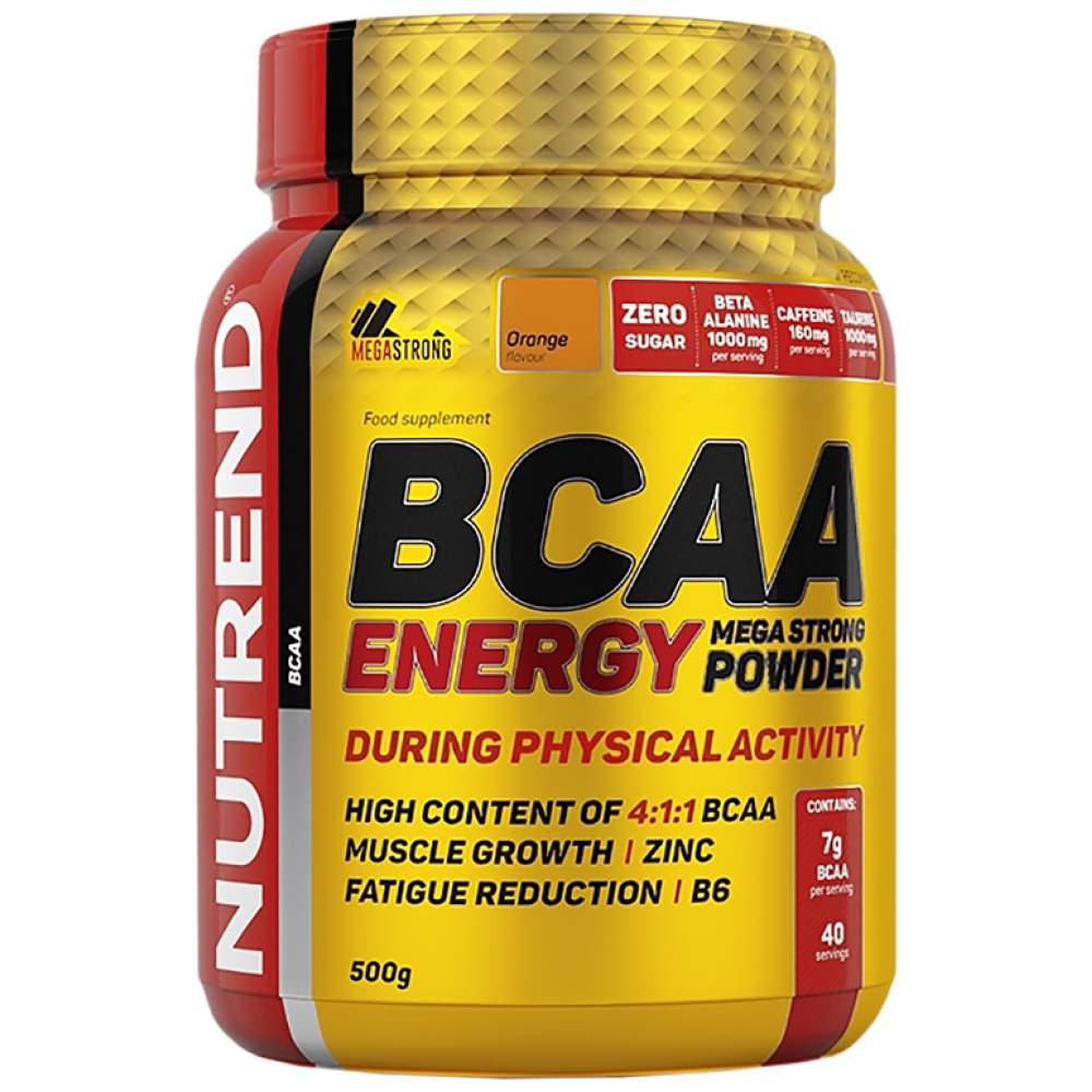 BCAA Energy Mega Strong - 500 gramov