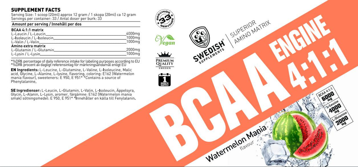 Motor BCAA 4: 1: 1 - 400 gramov