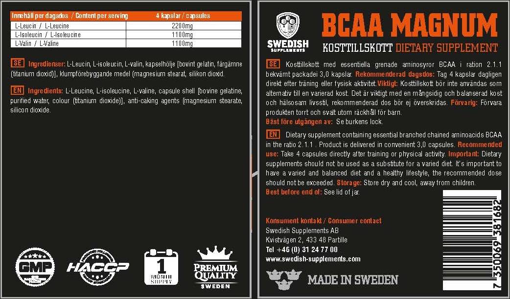 BCAA Magnum 1100 mg 120 kapsúl