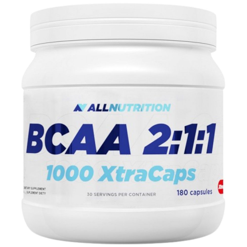BCAA 2: 1: 1 1 000 XTRACAPS - 180 kapsúl