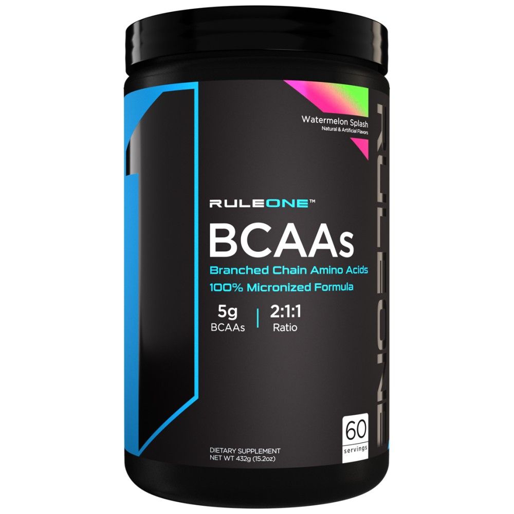 BCAAS | 100% mikronizovaný vzorec 2: 1: 1 BCAA - 480 gramov