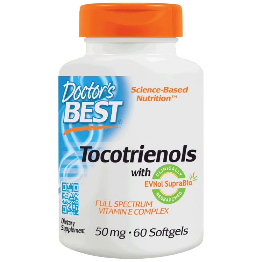 Najlepšie tokotrienoly / vitamín E komplex 50 mg - 60 gélových kapsúl