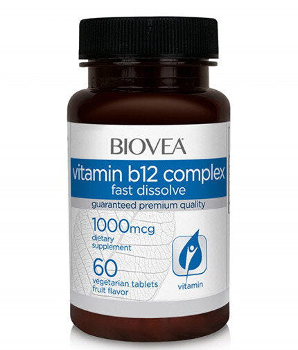 <tc>Biovea</tc> Komplex vitamínu B12 1000 mcg 60 tab