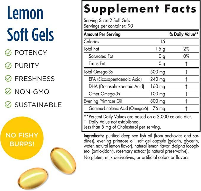 Vyvážený omega - 180 softgels