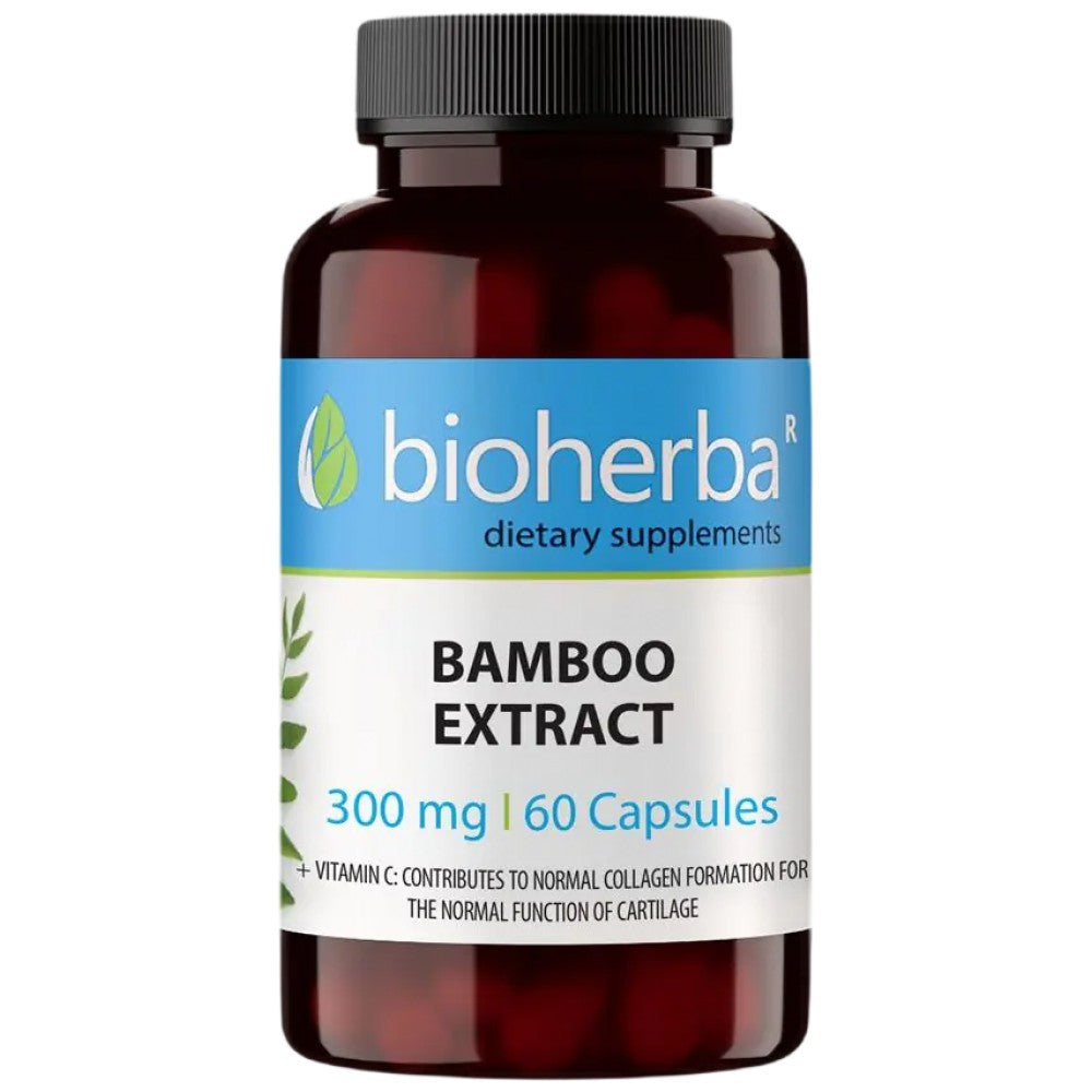 Extrakt z bambusu 300 mg - 60 kapsúl
