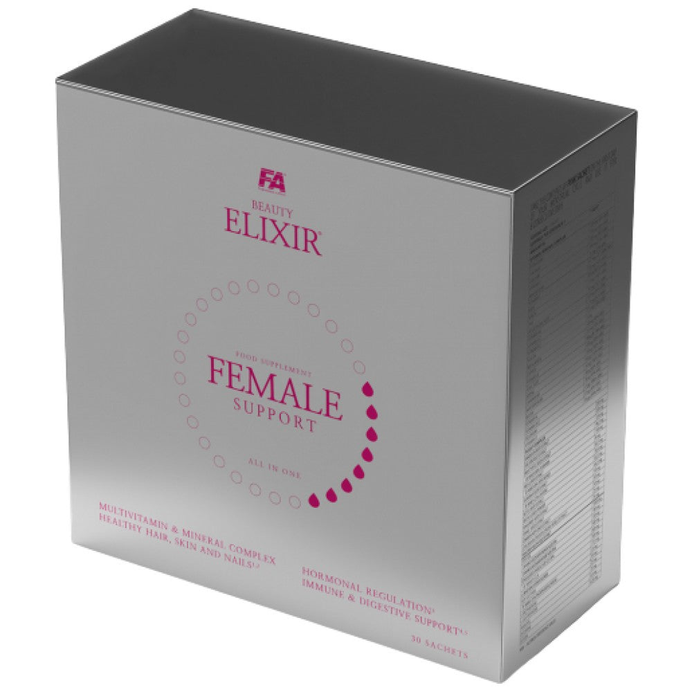 Beauty Elixir - ženská podpora Kompletný multivitamínový vzorec pre dni menštruačného cyklu - 22 + 8 paketov