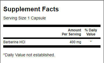 Berberine 400 mg - 60 kapsúl