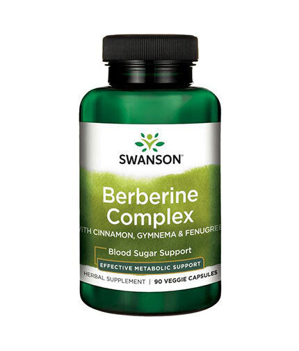 Berberine Complex s škoricou, gymnema a Fenugreek 600 mg - 90 kapsúl