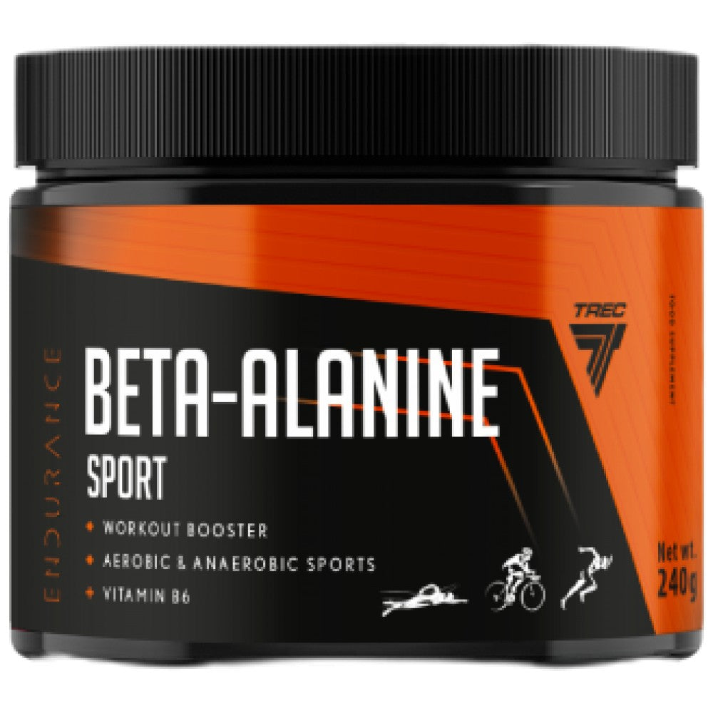 Beta-alanín Endurance Sport Sport Powder | s vitamínom B6 - 240 gramov