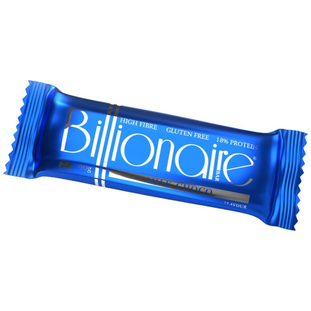 BILIONAIRE BAR | Vysoké vlákniny ~ bezlepkové ~ bielkovinové tyčinky - 45 gramov