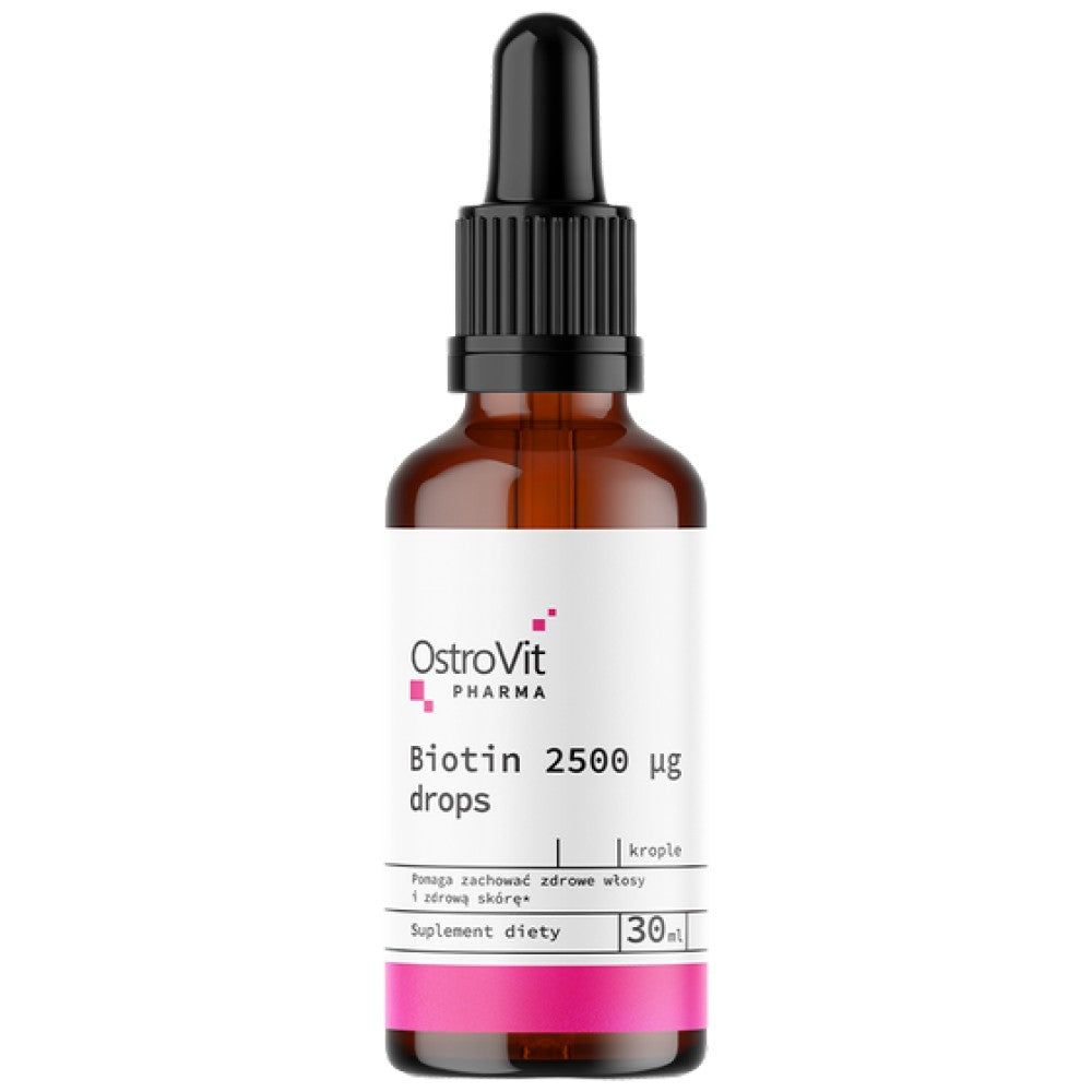 Biotín 2500 mcg kvapky 30 ml