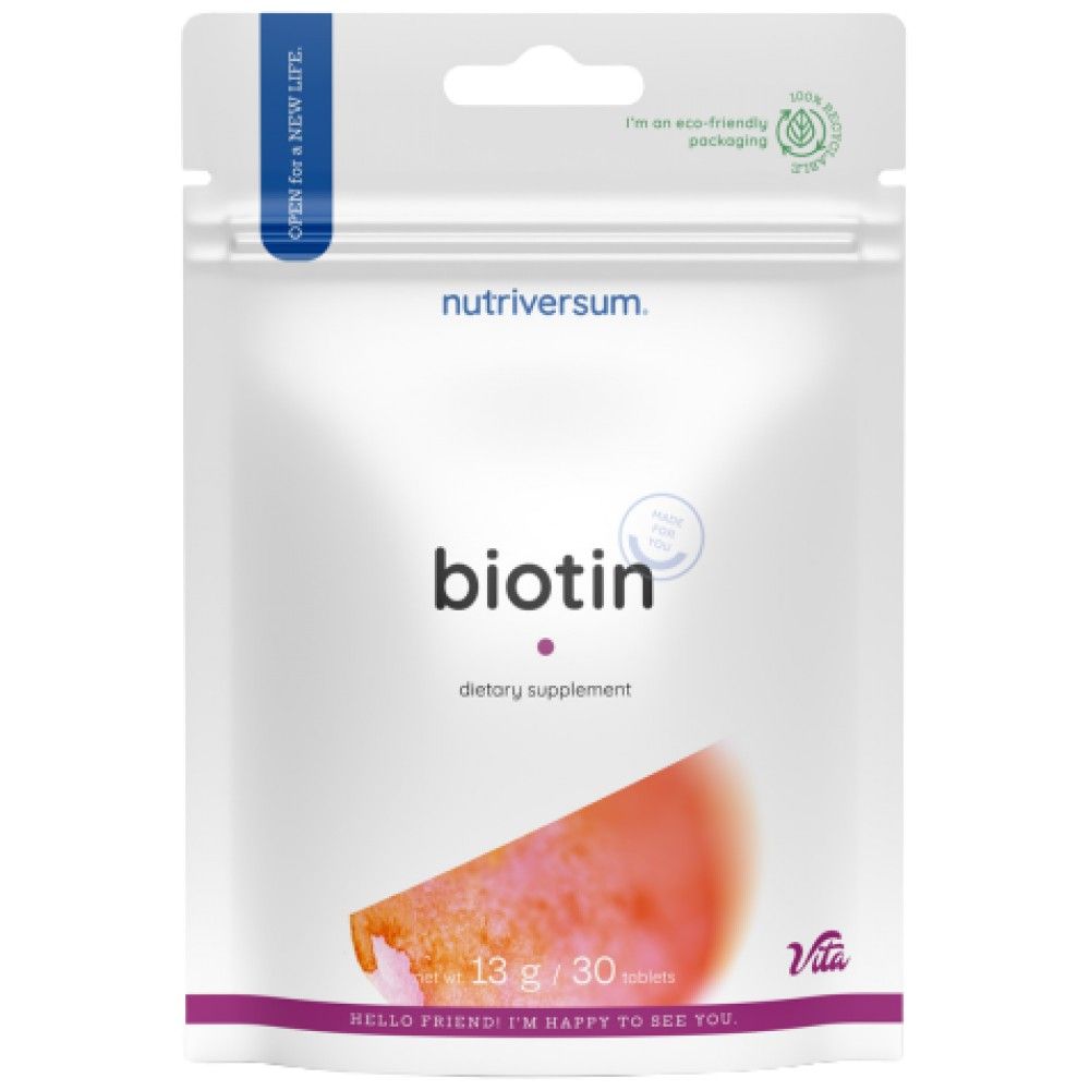 Biotín 5000 McG - 30 tabliet