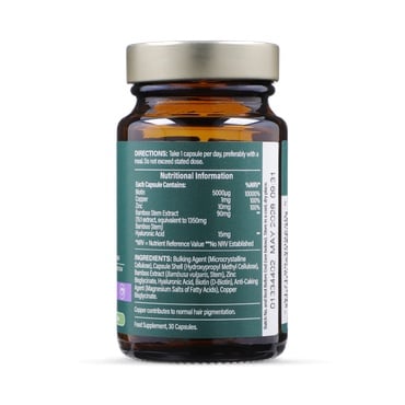 Komplex biotínových vlasov (komplex biotínových vlasov) 30 kapsúl Holland & Barrett
