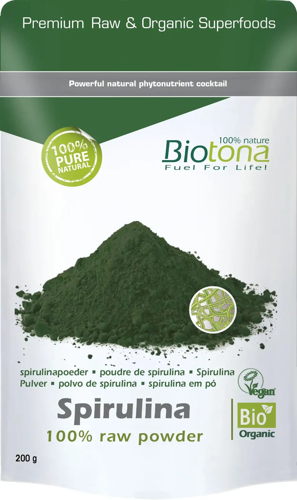 <tc>Biotona</tc> Bio spirulina 200 g