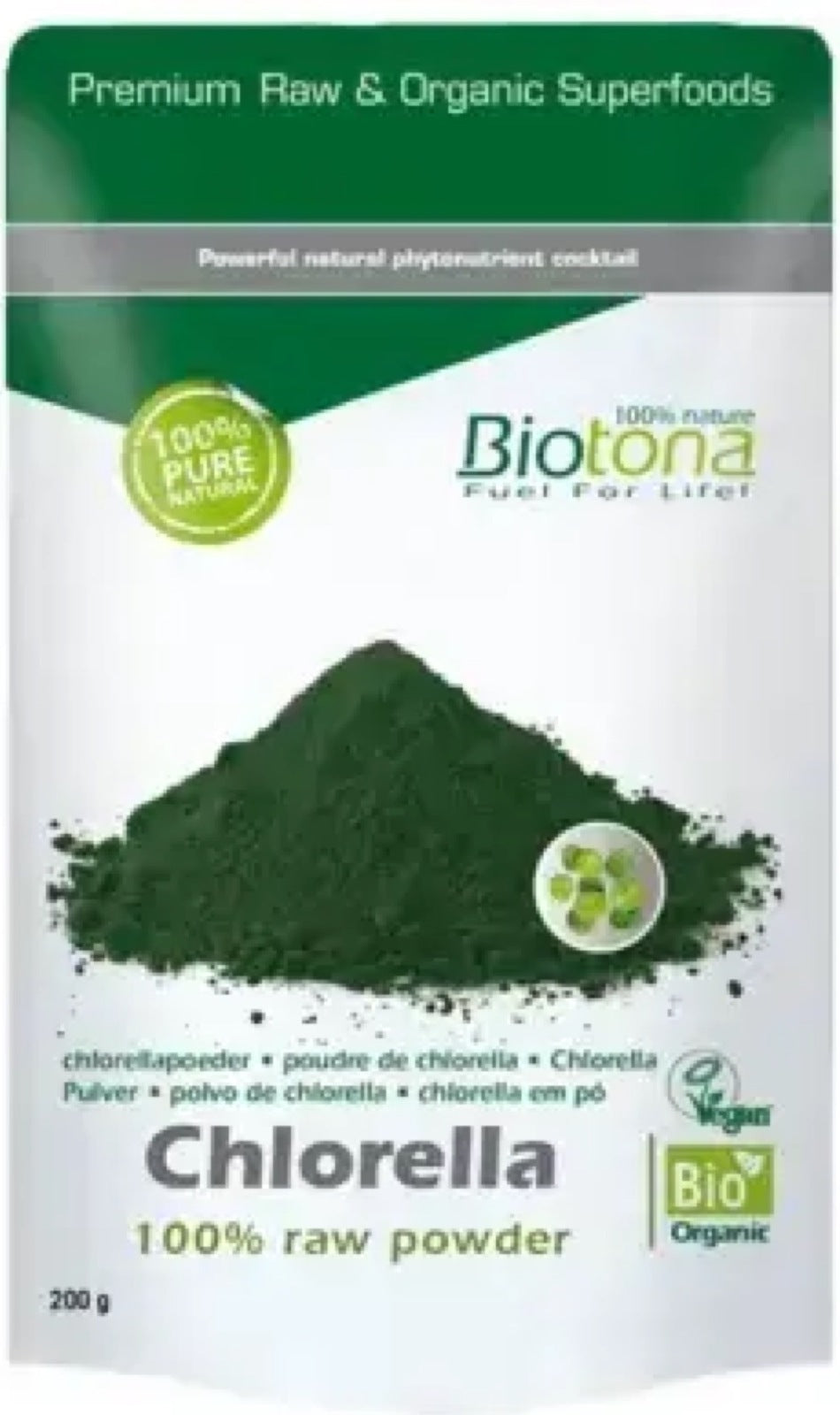 <tc>Biotona</tc> bio chlorella 200 g