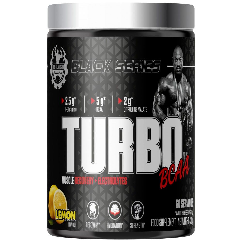 Čierna séria | Turbo BCAA Recovery a Electrolytes - 420 gramov