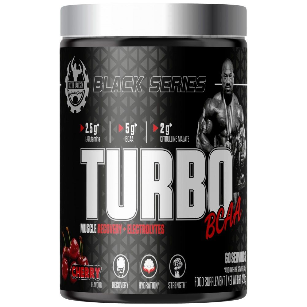 Čierna séria | Turbo BCAA Recovery a Electrolytes - 420 gramov