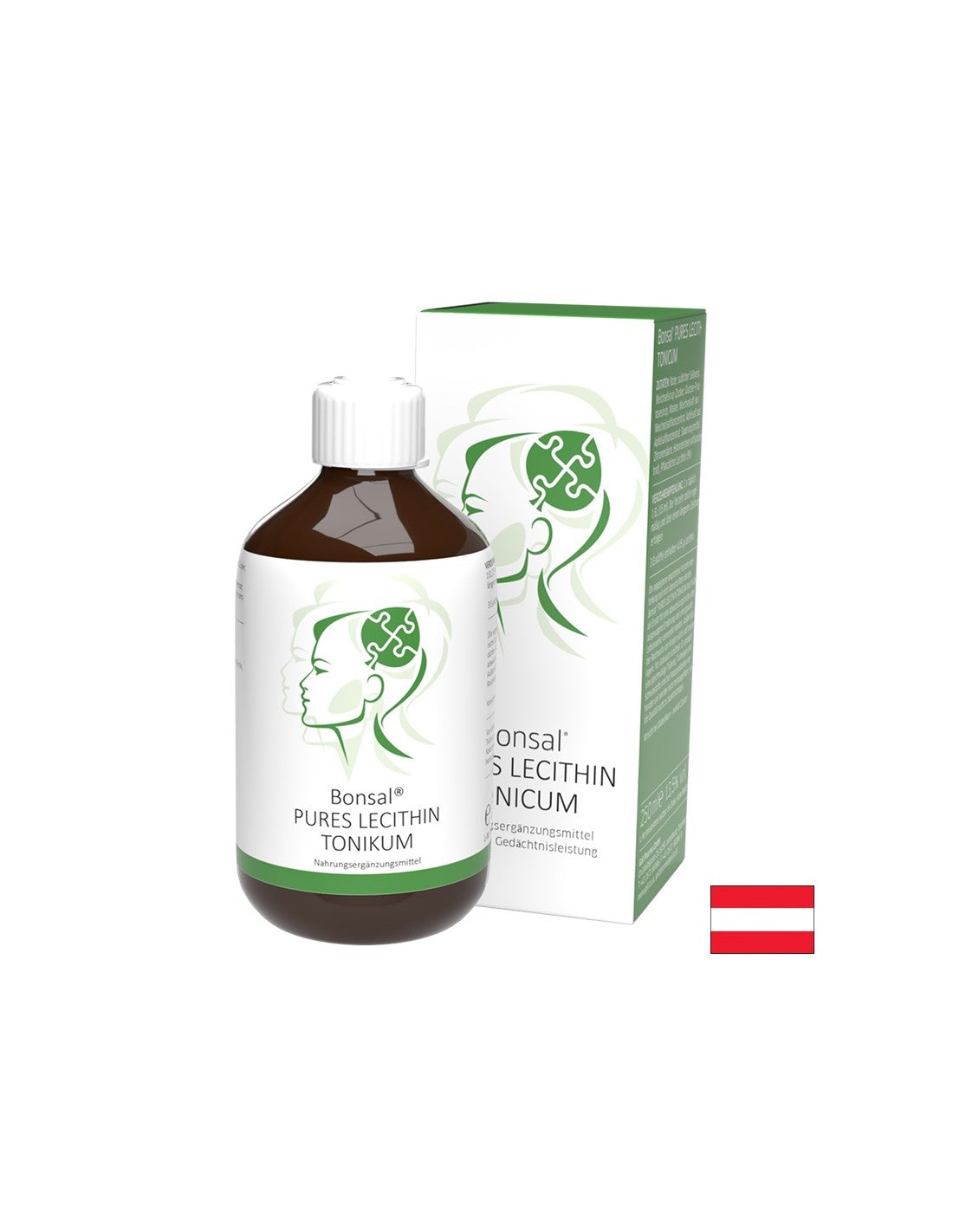 Kognitívne a srdcové funkcie - lecitín bonsal, 250 ml