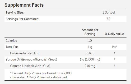 Olej z vrtu 1000 mg - 60 gélových kapsúl