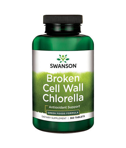 Zlomená bunková stena chlorella 500 mg - 360 tabliet