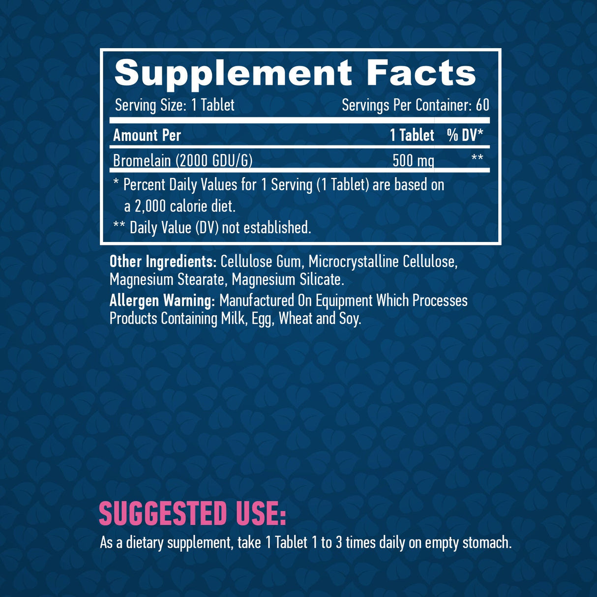Bromelain 500 mg / 60 uzáverov.