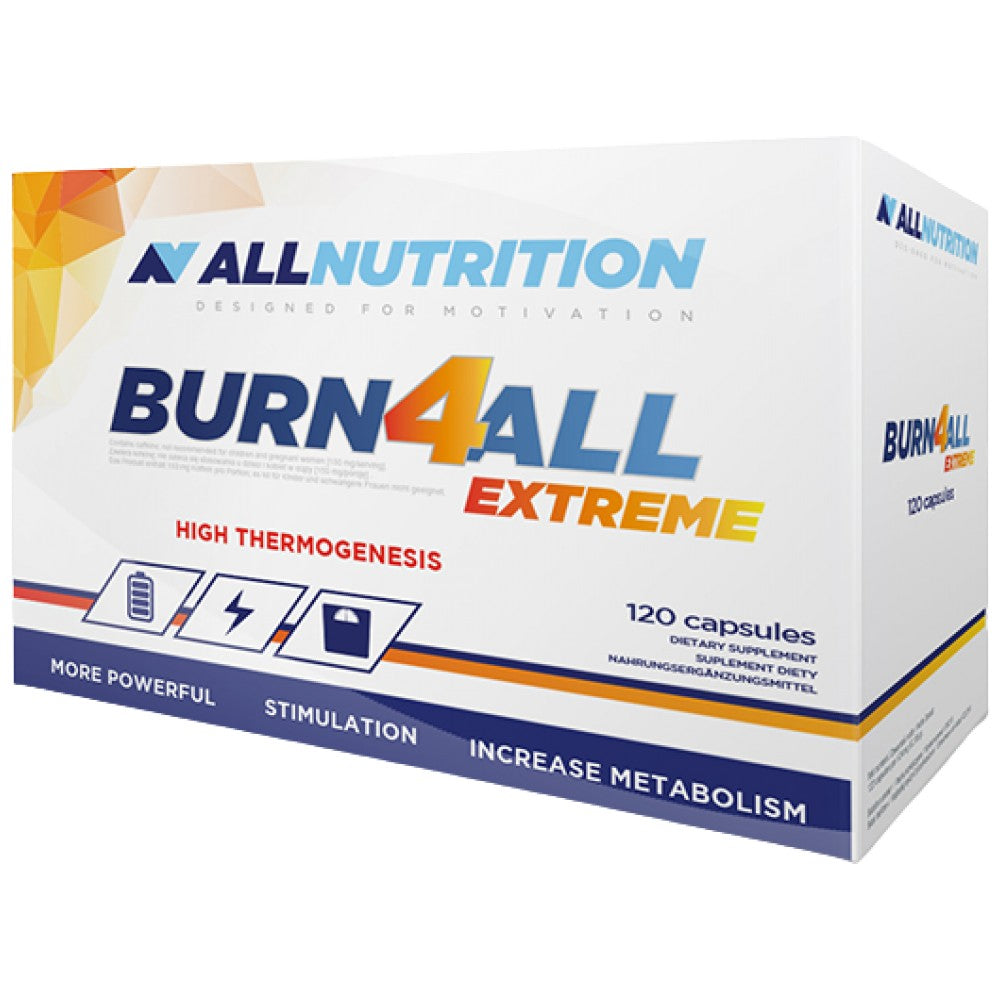 Burn4All extrém | Vysoká termogenéza - 120 kapsúl