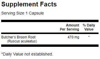 Butcher's Broom 470 mg - 100 kapsúl