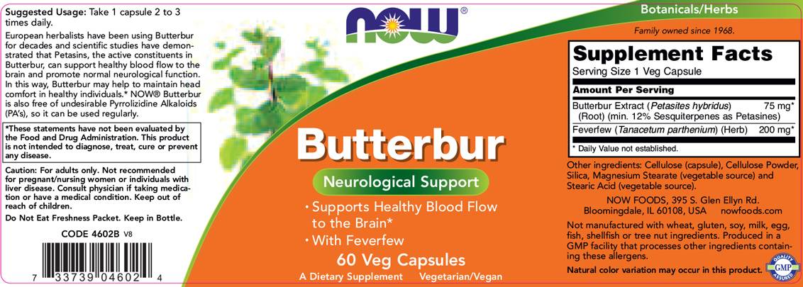 Butterbur - 60 kapsúl