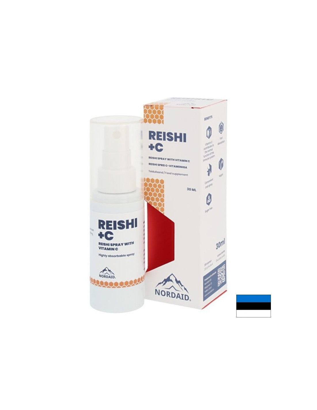Imunita - Reishi + vitamín C, ústny sprej x 30 ml / 200 vstrekov <tc>Nordaid</tc>