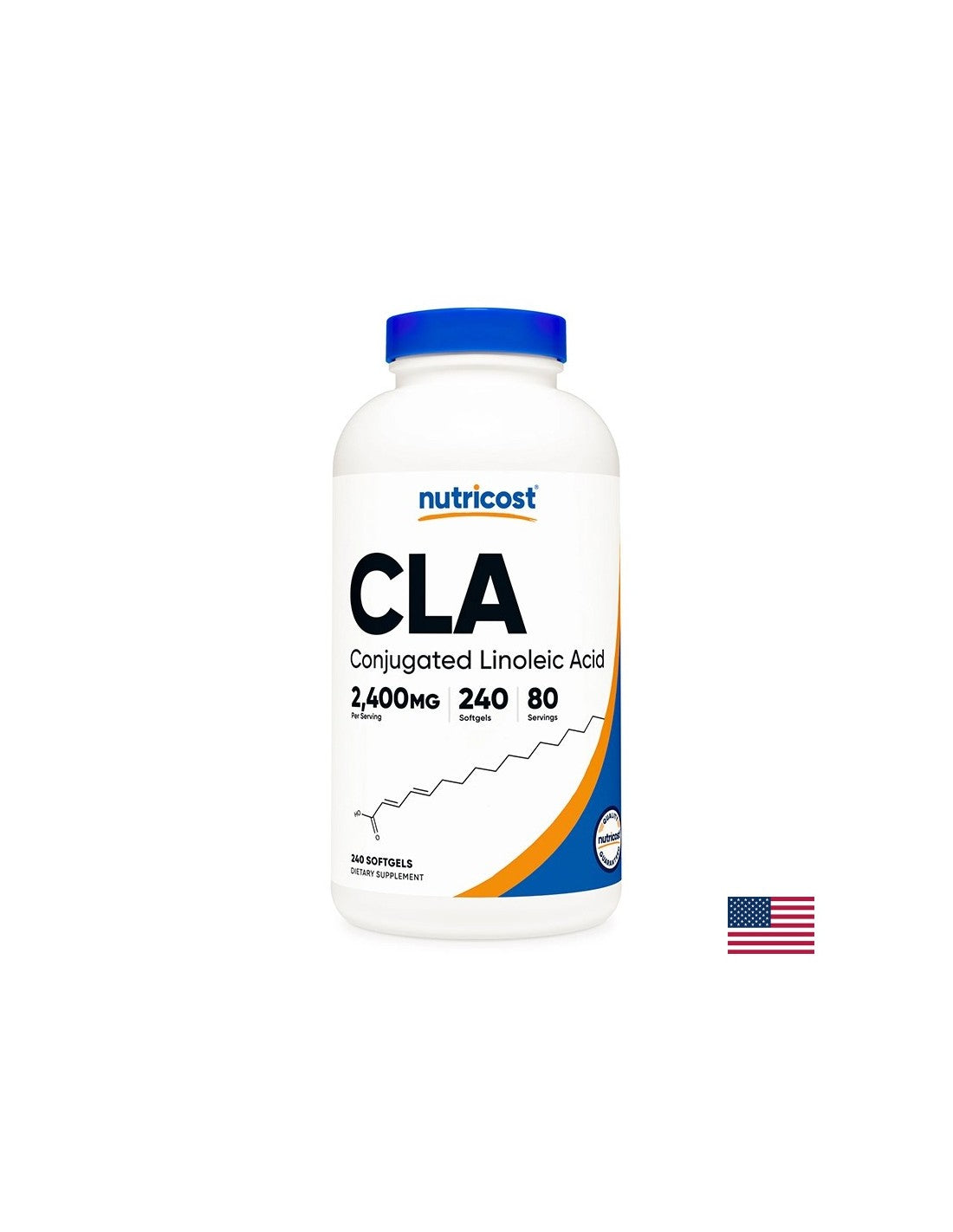 Redukcia hmotnosti - CLA / konjugovaná kyselina linolová, 800 mg x 240 Softgel kapsuly
