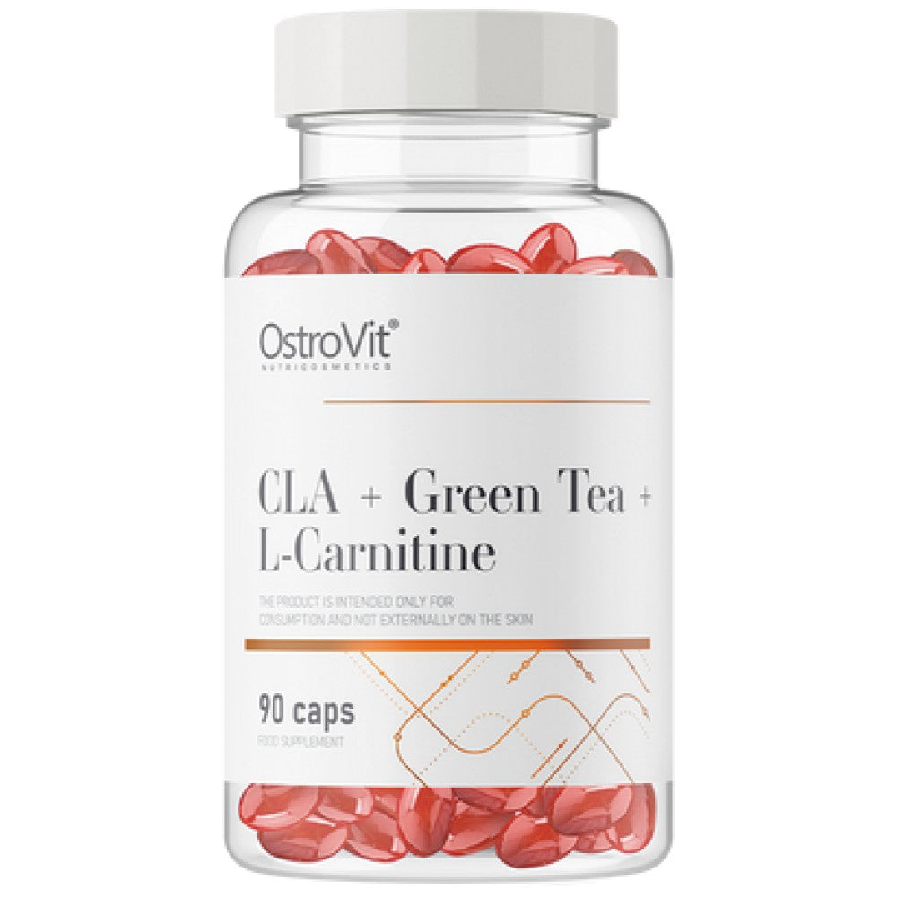 CLA + zelený čaj + L-karnitín 90 GEL kapsuly