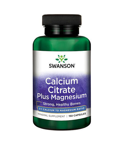 Citrate vápenatý plus horčík - 150 kapsúl