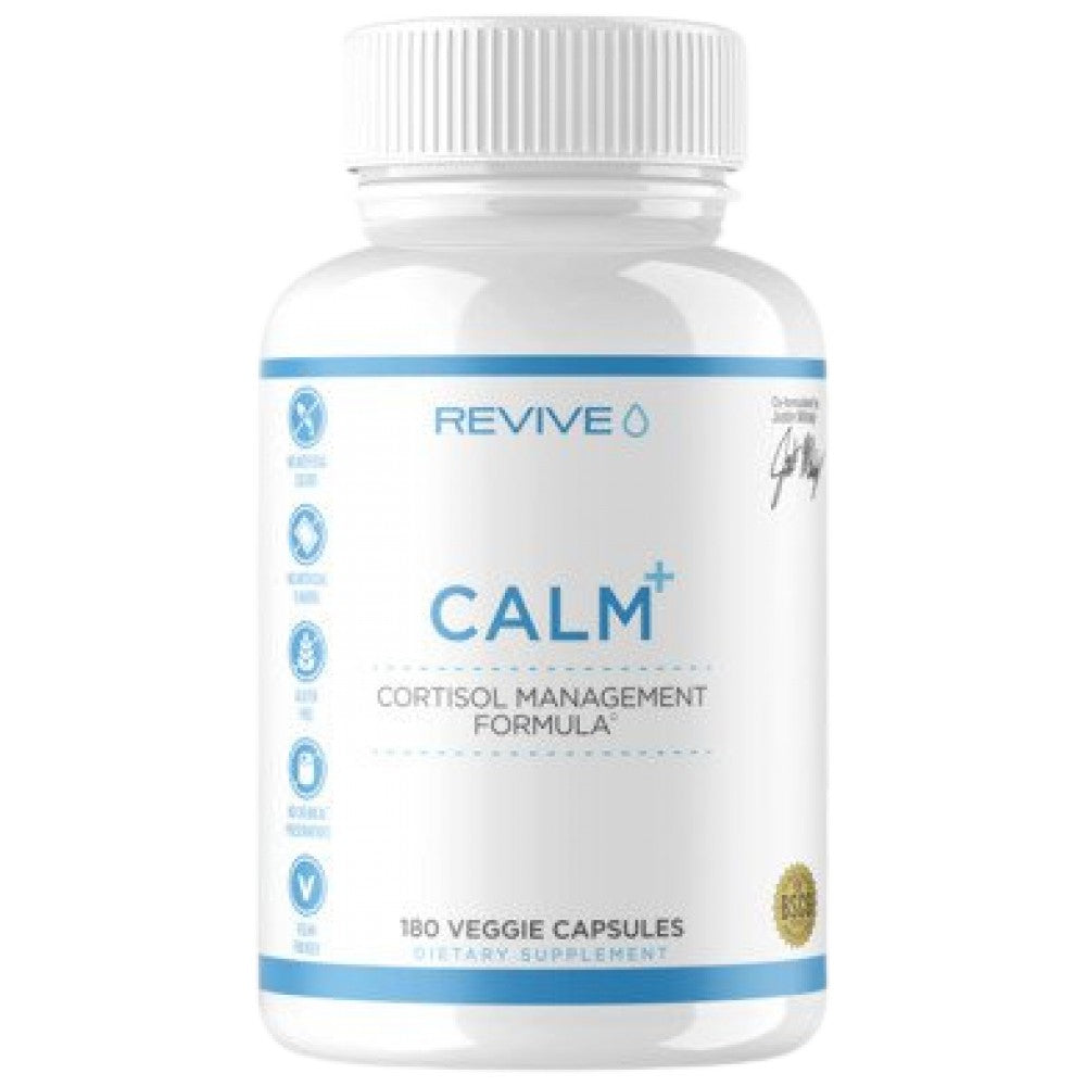 Calm+ | Vzorec riadenia kortizolu - 180 kapsúl