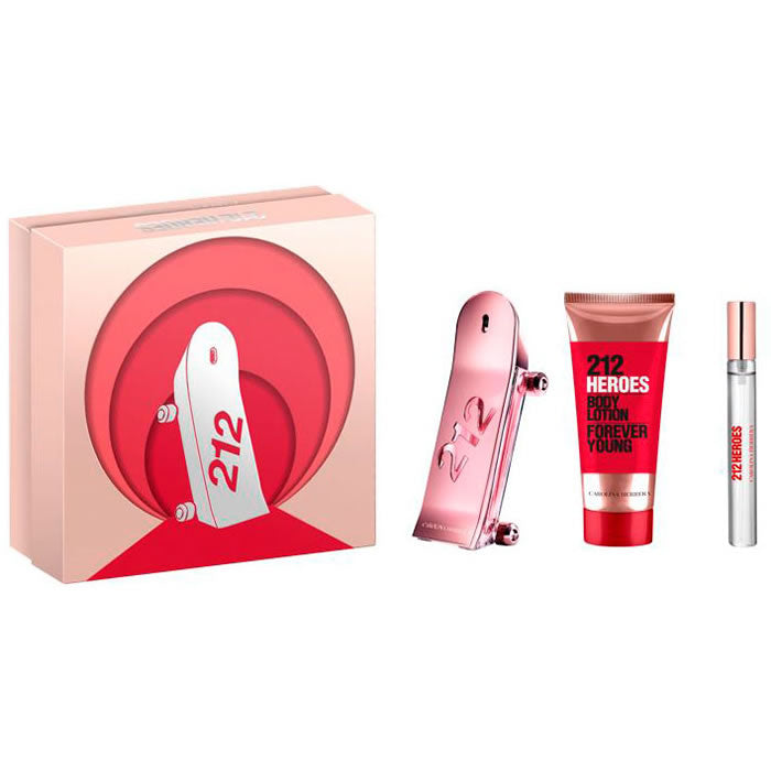 <tc>CAROLINA HERRERA</tc> 212 Heroes Eau De Parfume Spray 80ml Vianočná sada