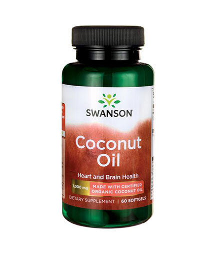 Certifikovaný organický kokosový olej 1000 mg - 60 gélových kapsúl
