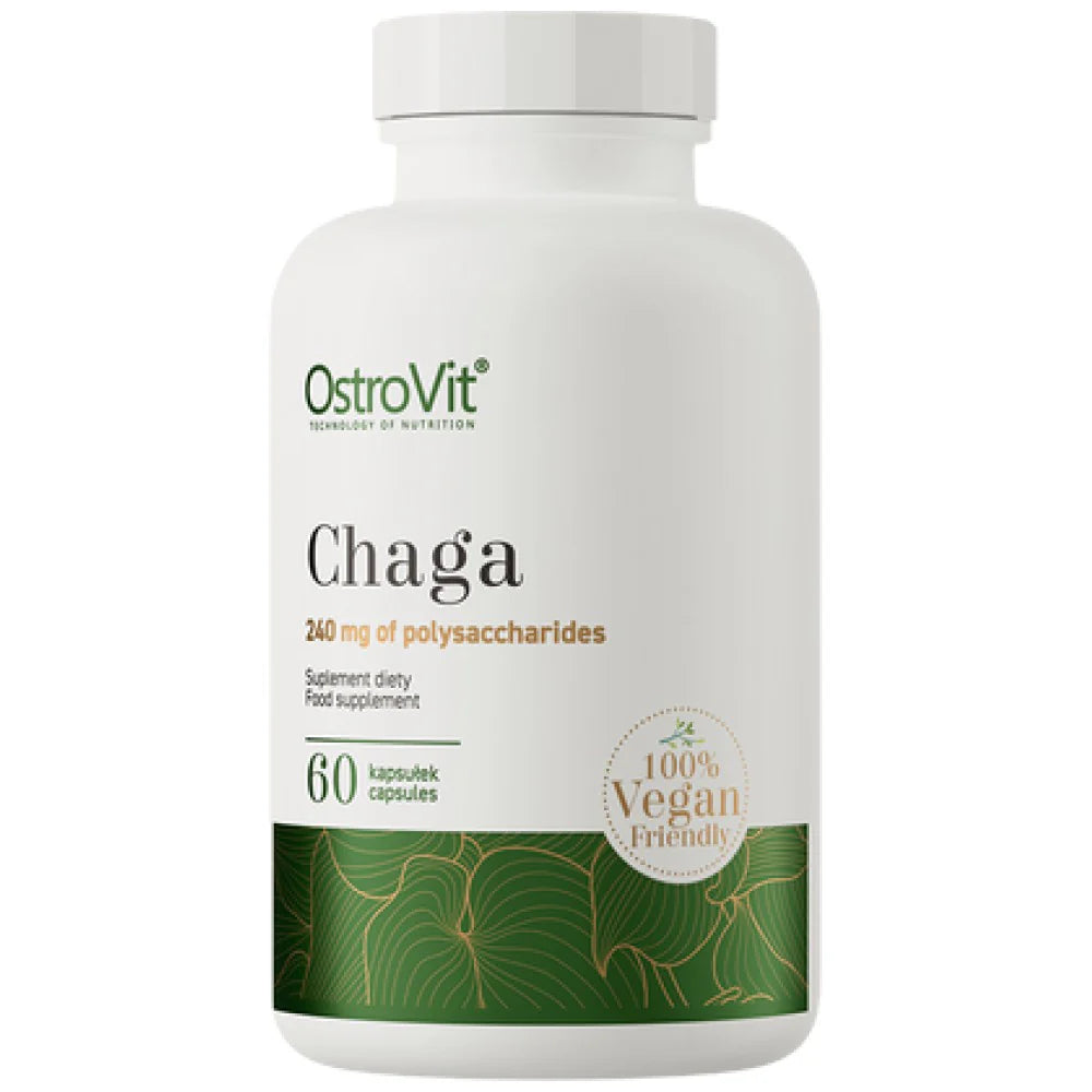 Chaga 600 mg | VEGE 60 kapsúl