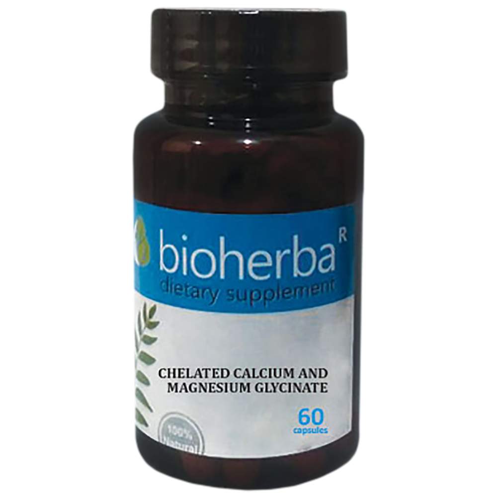 Chelatovaný glycinát vápnika a horčíka 133 mg - 60 kapsúl